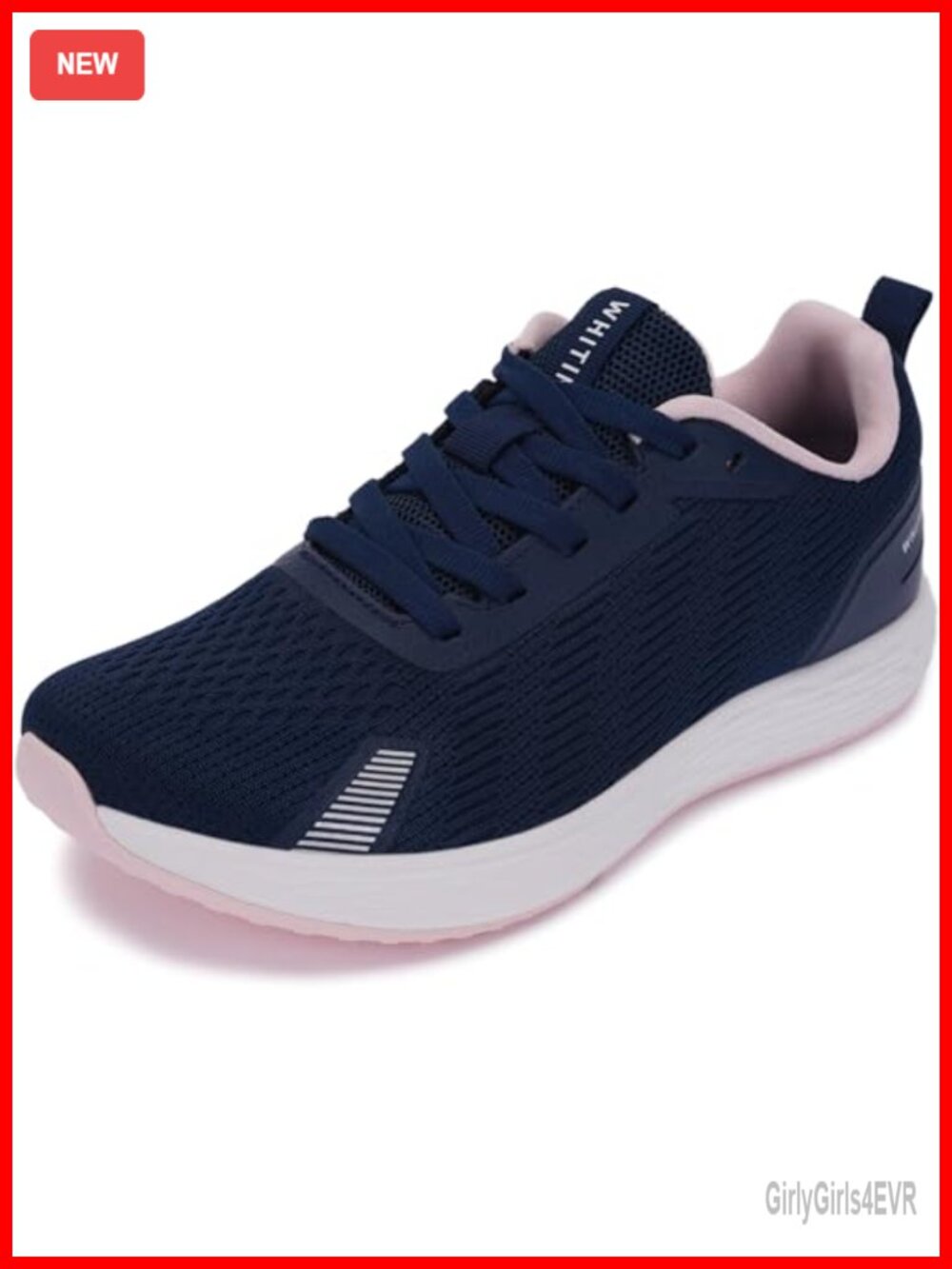 Wide Toe Box Zero Drop Road Running Shoes Breathable Knit Lace-Up Athletic